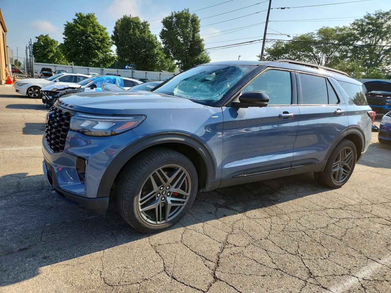 2025 FORD EXPLORER ST-LINE | 1FMUK8KH2SGC04785 | UPCARS