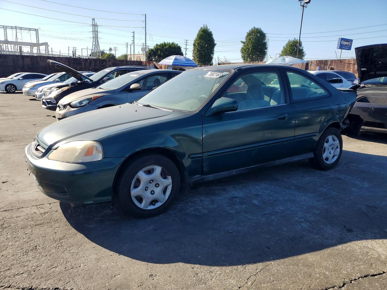 2000 HONDA CIVIC EX | 1HGEJ8140YL016441 | UPCARS