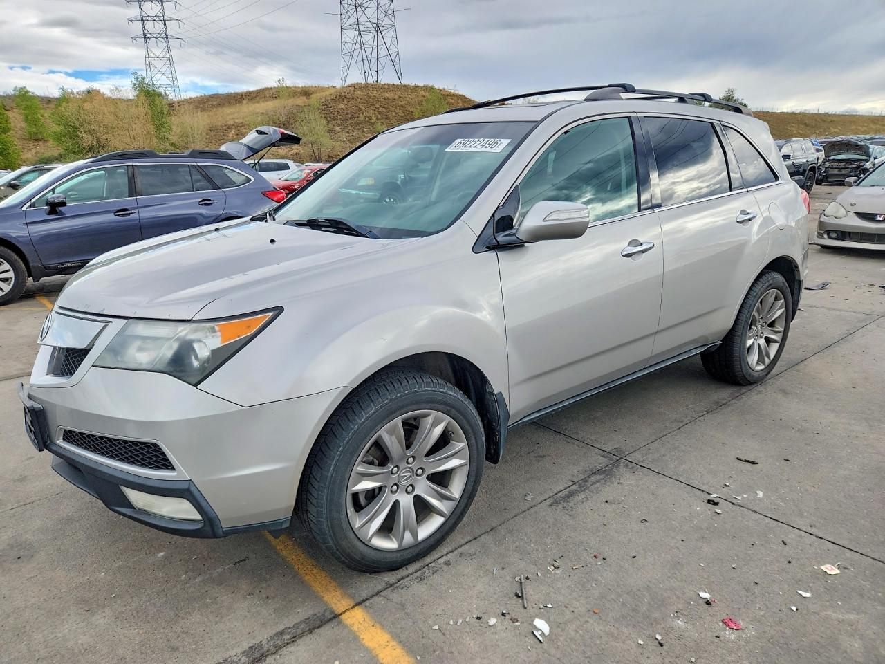 2012 ACURA MDX ADVANCE | 2HNYD2H82CH550601 | UPCARS