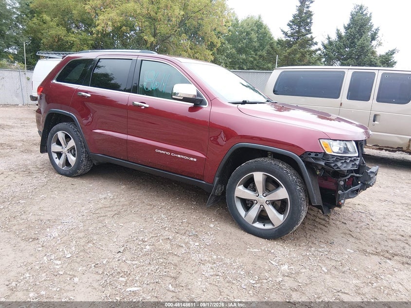 2016 JEEP GRAND CHEROKEE LIMITED | 1C4RJFBG9GC452250 | UPCARS
