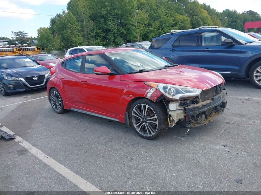 2016 HYUNDAI VELOSTER TURBO | KMHTC6AE6GU279891 | UPCARS