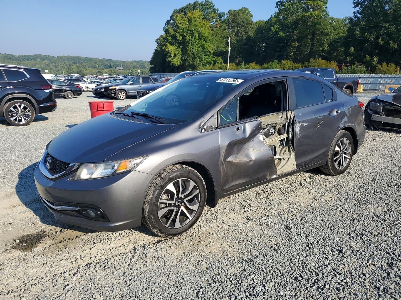 2013 HONDA CIVIC EXL | 2HGFB2F90DH521664 | UPCARS