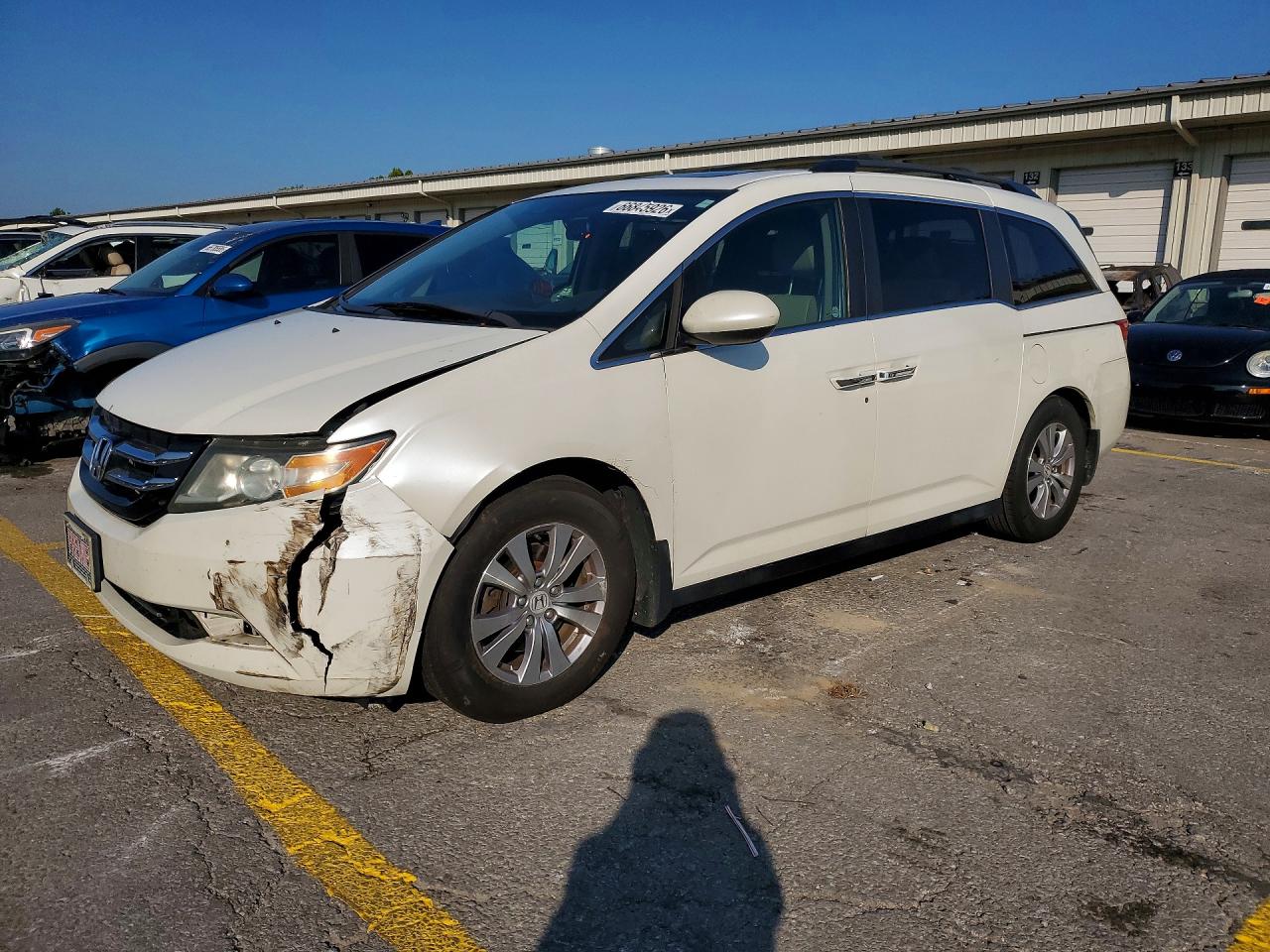 2014 HONDA ODYSSEY EXL | 5FNRL5H69EB039747 | UPCARS