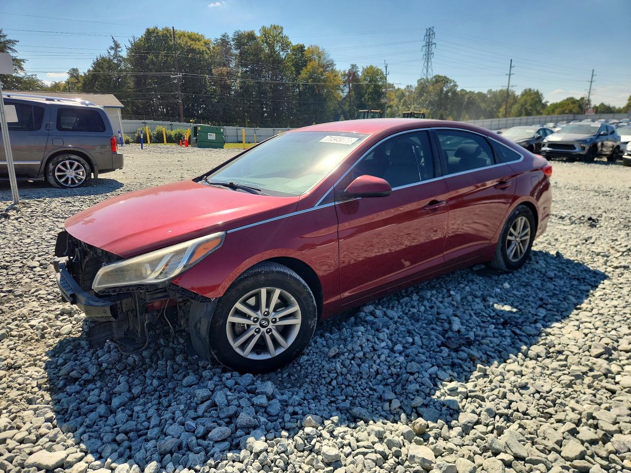 2015 HYUNDAI SONATA SE | 5NPE24AF6FH167596 | UPCARS