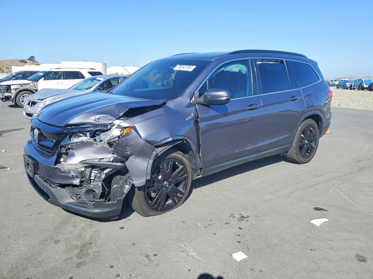 2021 HONDA PILOT SE | 5FNYF5H22MB018284 | UPCARS