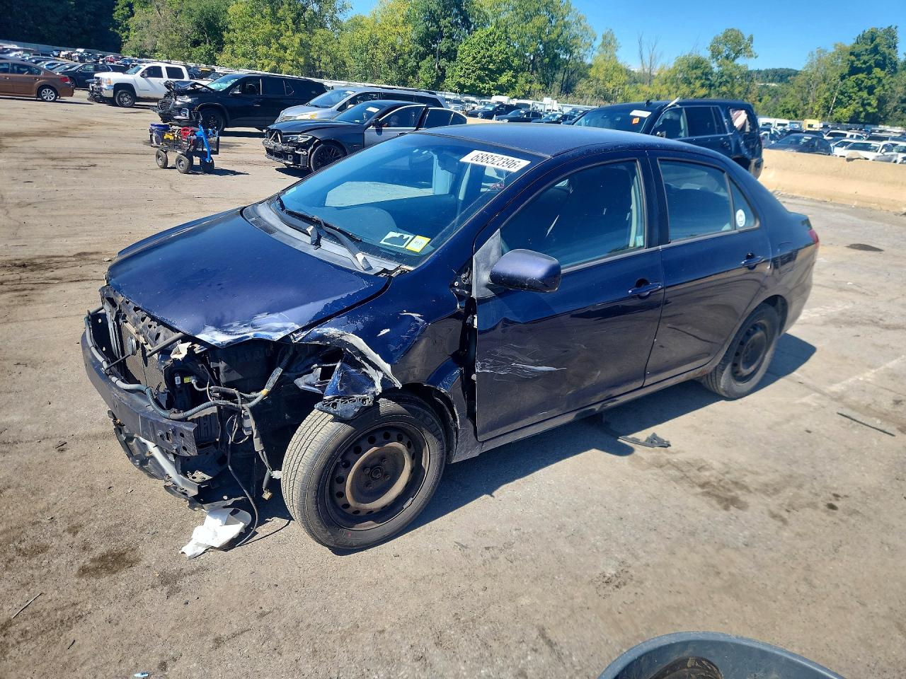 2008 TOYOTA YARIS BASE | JTDBT923481191567 | UPCARS