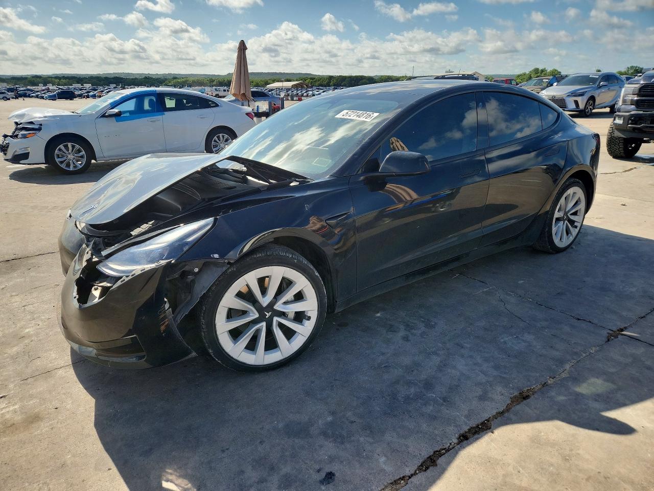 2022 TESLA MODEL 3 | 5YJ3E1EA2NF187594 | UPCARS