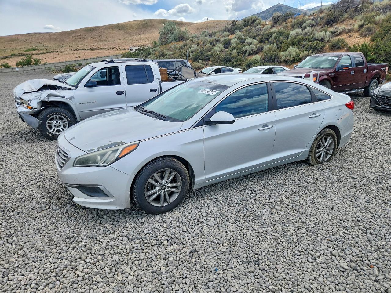 2017 HYUNDAI SONATA SE | 5NPE24AF0HH486558 | UPCARS