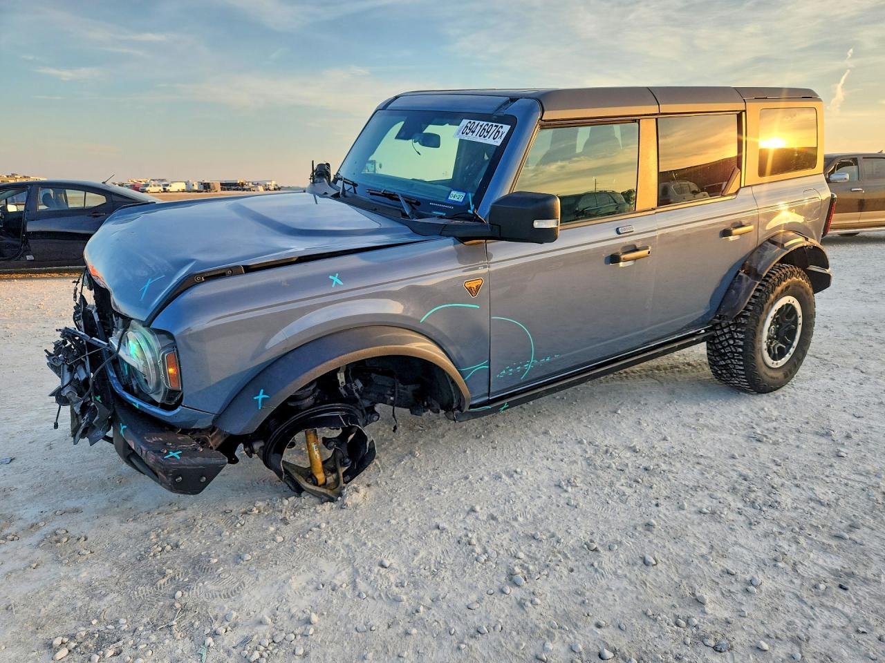 2023 FORD BRONCO BASE | 1FMEE5DP2PLB32998 | UPCARS