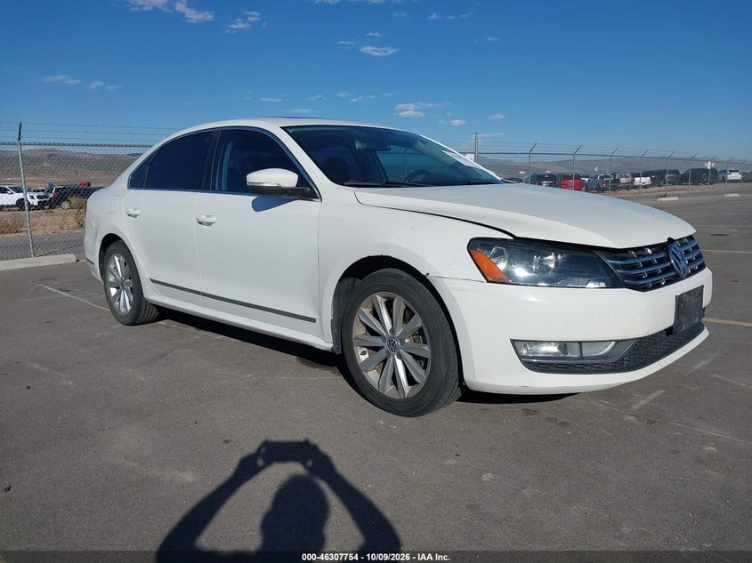 2012 VOLKSWAGEN PASSAT 2.5L SEL PREMIUM | 1VWCP7A31CC078717 | UPCARS