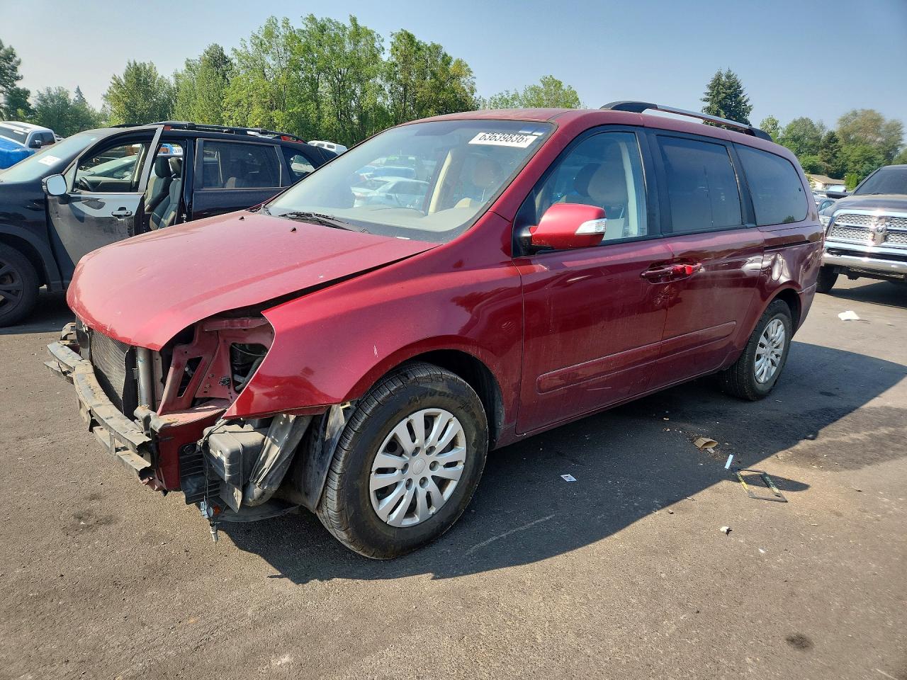 2012 KIA SEDONA LX | KNDMG4C79C6433251 | UPCARS