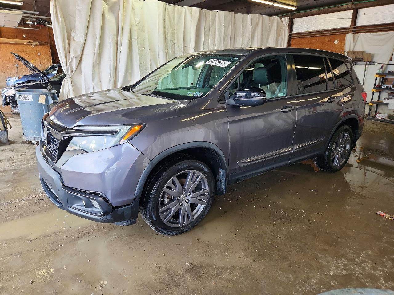 2021 HONDA PASSPORT EXL | 5FNYF8H52MB019284 | UPCARS