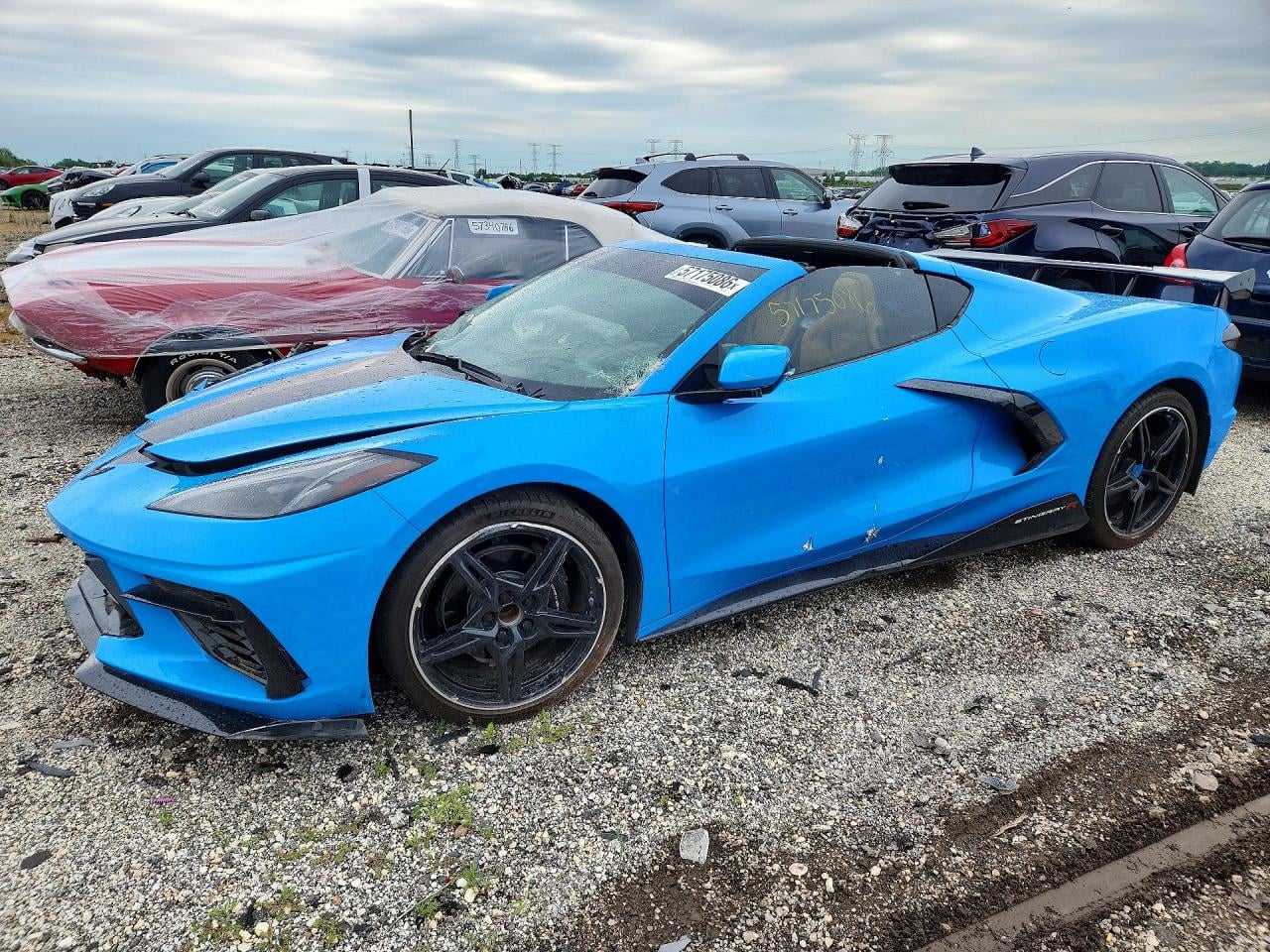 2021 CHEVROLET CORVETTE STINGRAY 2LT | 1G1YB2D40M5106701 | UPCARS