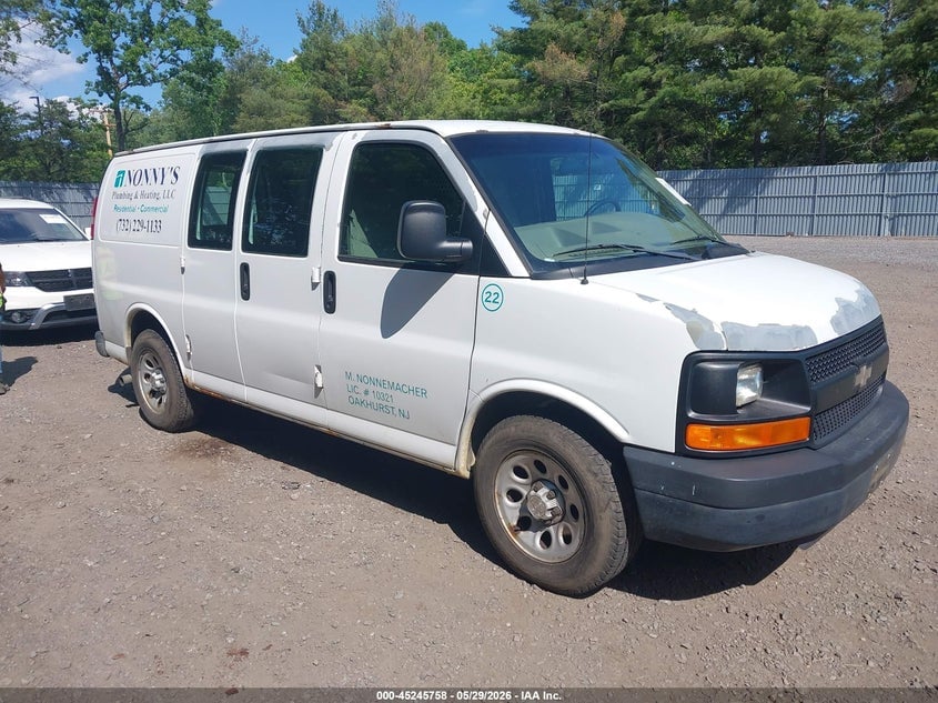 2009 CHEVROLET EXPRESS 1500 WORK VAN | 1GCFG15X191101864 | UPCARS