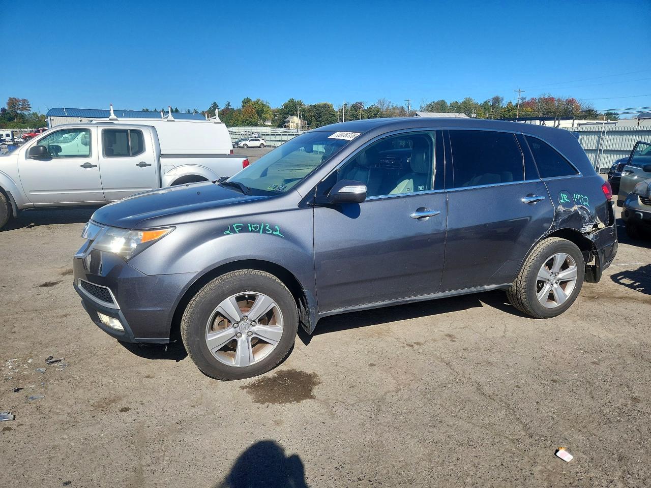 2012 ACURA MDX TECHNOLOGY | 2HNYD2H32CH525279 | UPCARS