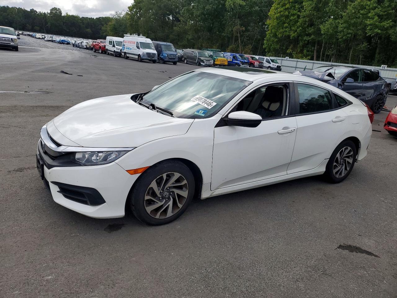 2018 HONDA CIVIC EX | 19XFC2F7XJE207263 | UPCARS