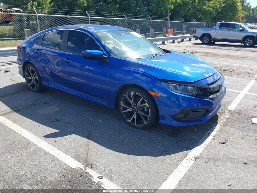 2019 HONDA CIVIC SPORT | 2HGFC2F8XKH606464 | UPCARS