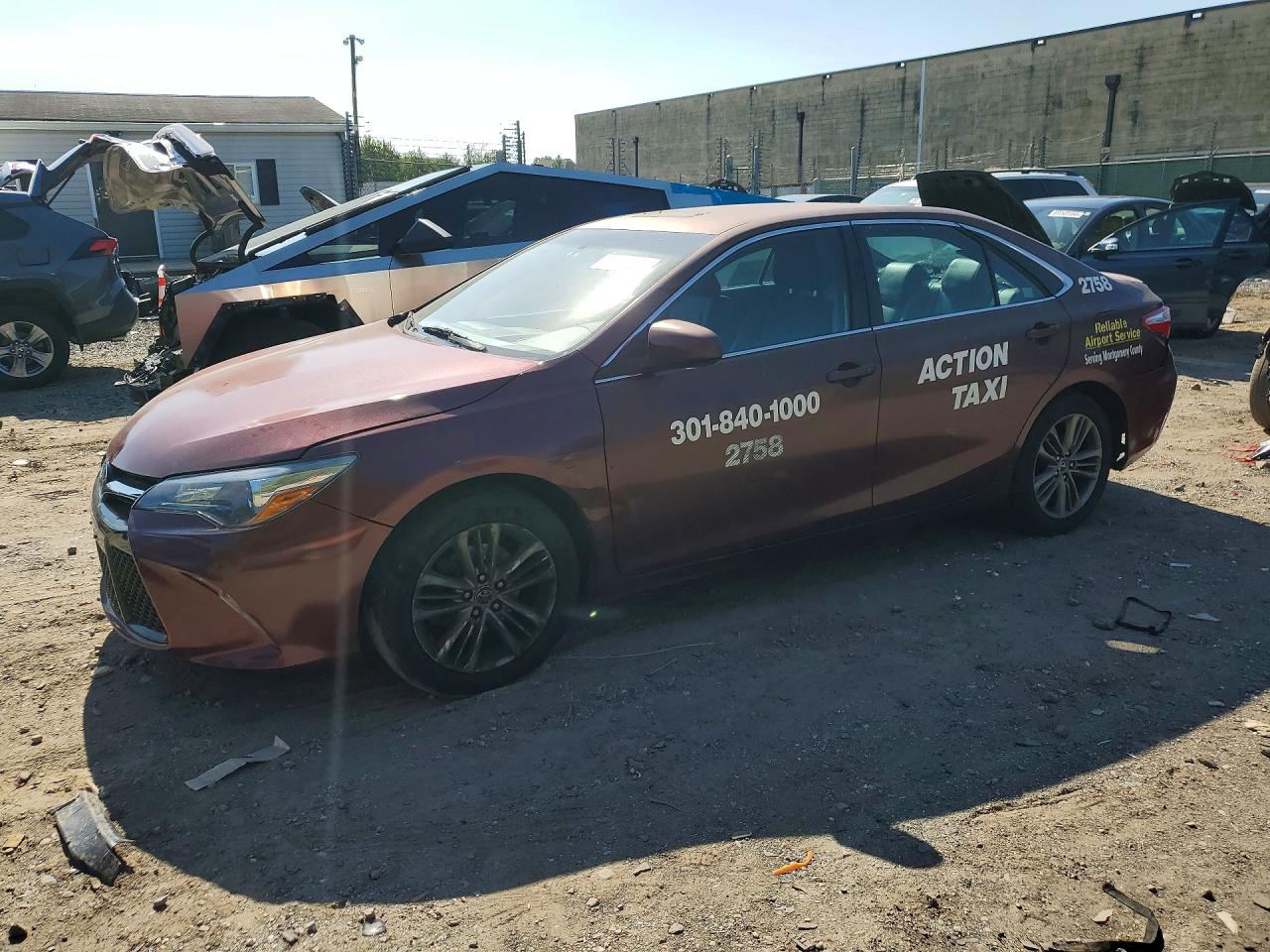 2016 TOYOTA CAMRY SE | 4T1BF1FK9GU151651 | UPCARS