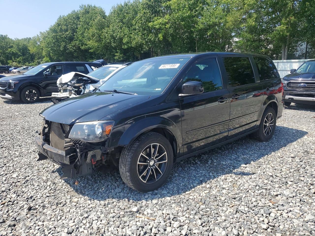 2016 DODGE CARAVAN R/T | 2C4RDGEG7GR323309 | UPCARS