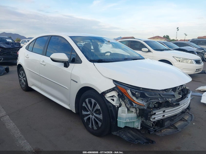 2021 TOYOTA COROLLA HYBRID LE | JTDEAMDE7MJ001114 | UPCARS
