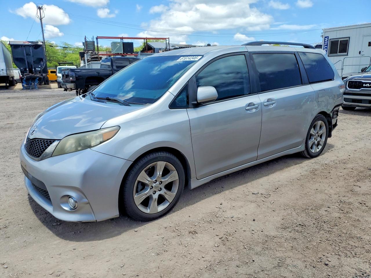 2012 TOYOTA SIENNA SPORT | 5TDXK3DC3CS249795 | UPCARS