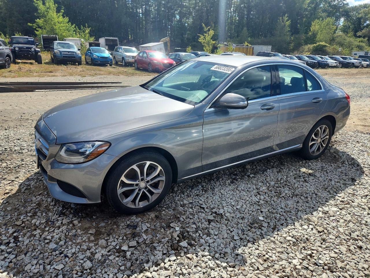 2015 MERCEDES-BENZ C-CLASS 300 4MATIC | 55SWF4KBXFU095352 | UPCARS