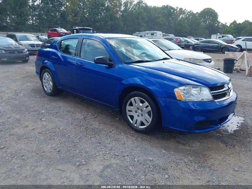 2013 DODGE AVENGER SE V6 | 1C3CDZAG3DN749633 | UPCARS