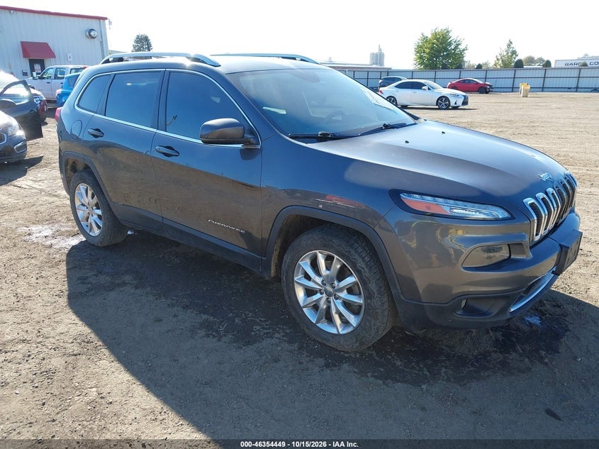 2016 JEEP CHEROKEE LIMITED | 1C4PJMDB4GW162431 | UPCARS