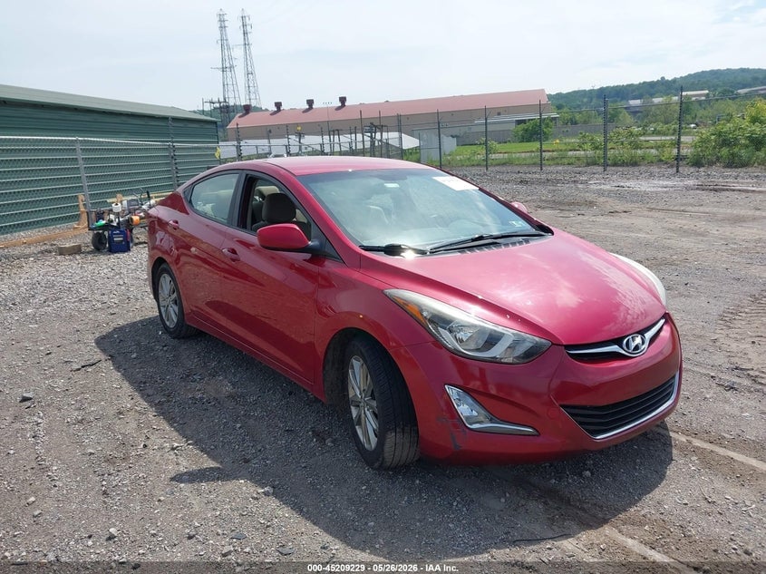 2014 HYUNDAI ELANTRA SE | KMHDH4AE9EU202553 | UPCARS