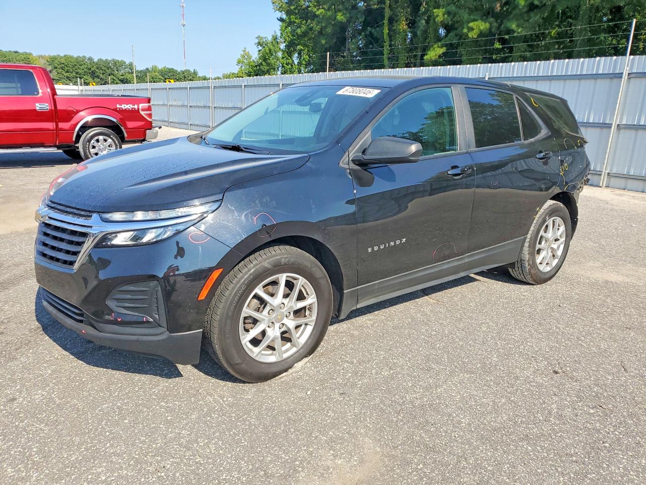 2022 CHEVROLET EQUINOX LS | 2GNAXHEV7N6100878 | UPCARS