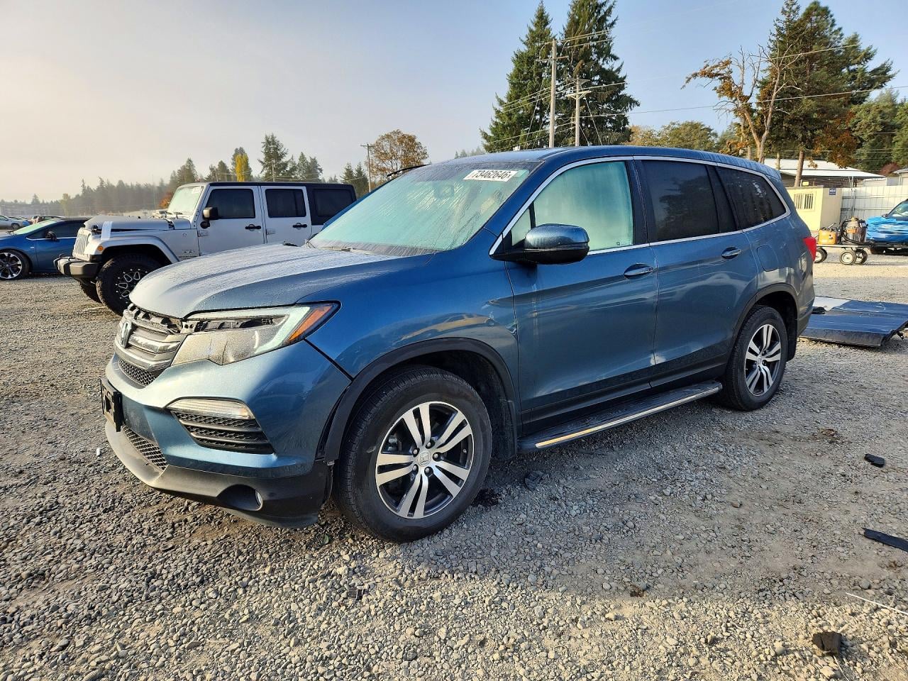 2018 HONDA PILOT EXL | 5FNYF6H51JB035413 | UPCARS