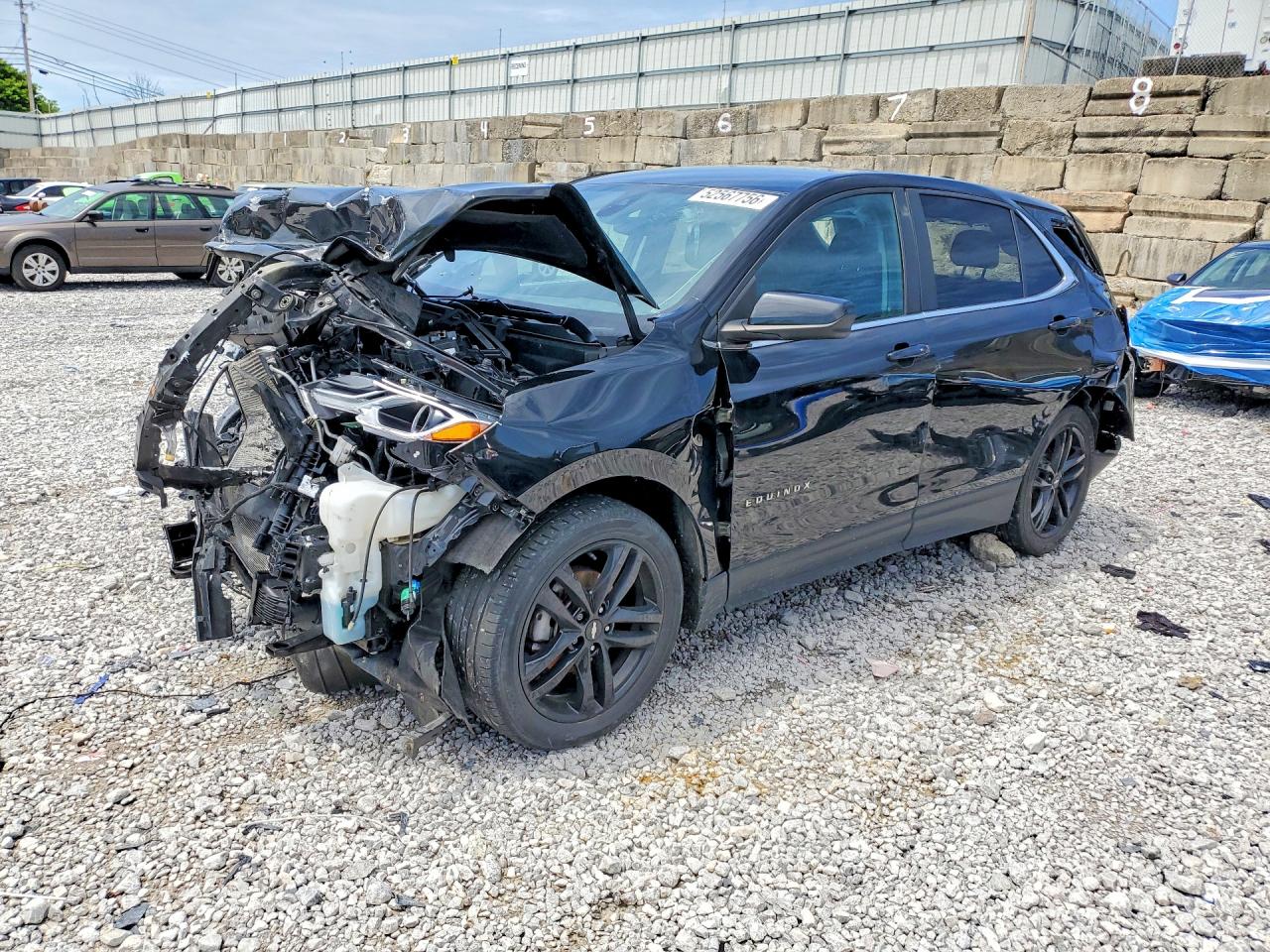 2021 CHEVROLET EQUINOX LT | 3GNAXKEV1ML397508 | UPCARS