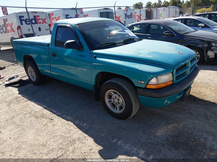 1997 DODGE DAKOTA SLT/SPORT | 1B7FL26X8VS286922 | UPCARS