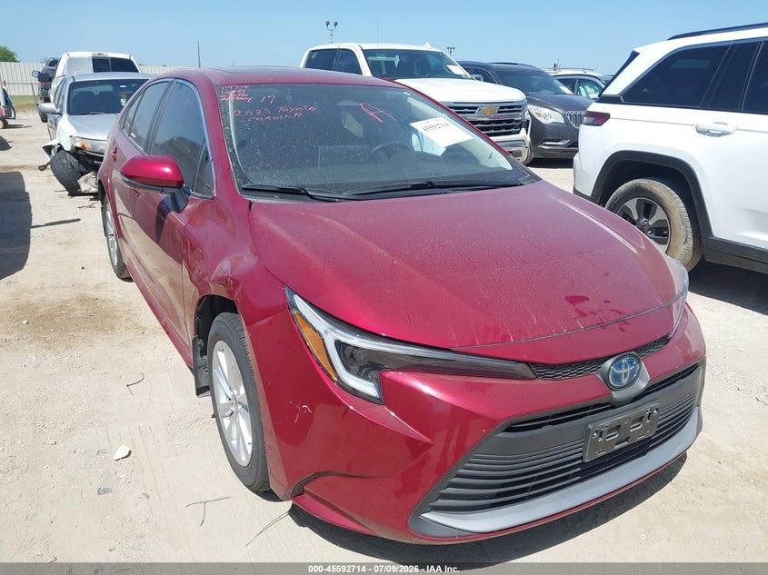 2025 TOYOTA COROLLA HYBRID XLE | JTDBCMFE0S3070576 | UPCARS