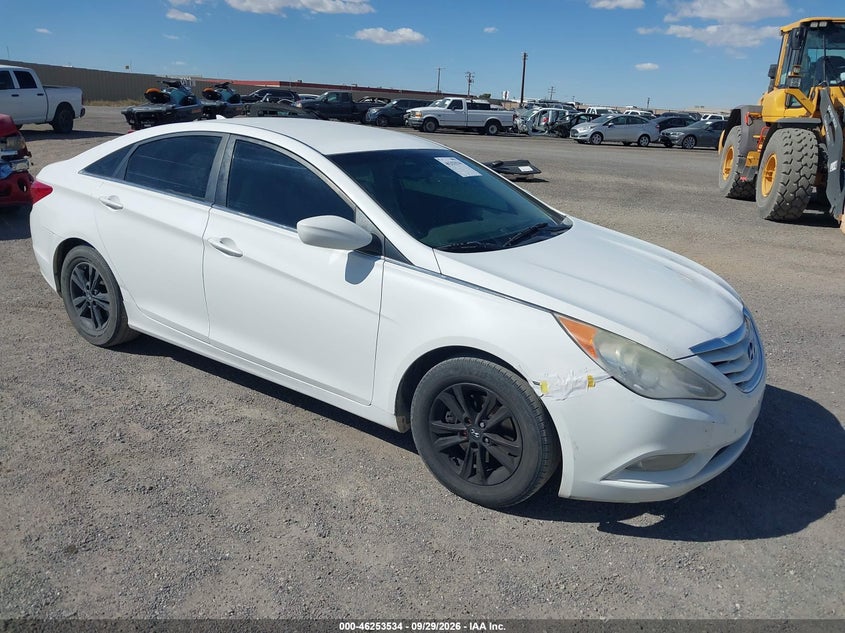 2013 HYUNDAI SONATA GLS | 5NPEB4AC6DH740015 | UPCARS