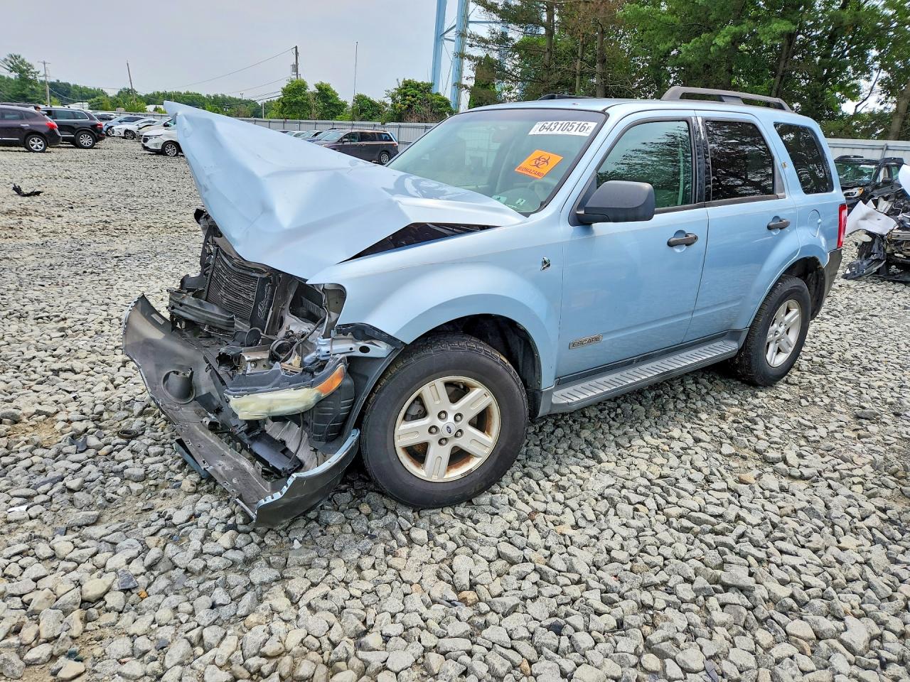 2008 FORD ESCAPE HEV | 1FMCU49H38KA11913 | UPCARS