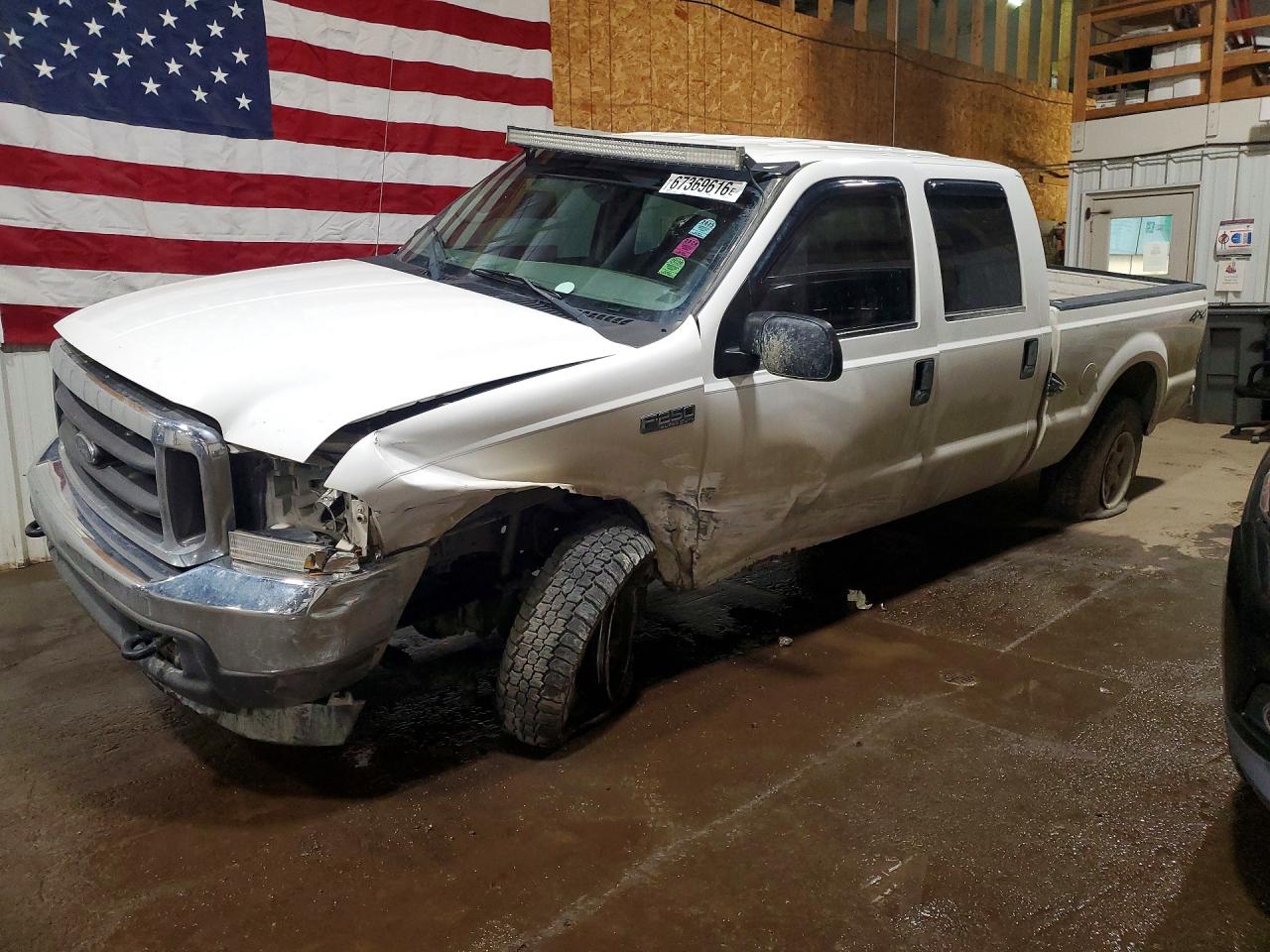 2004 FORD F250 SUPER DUTY | 1FTNW21L94EA33791 | UPCARS