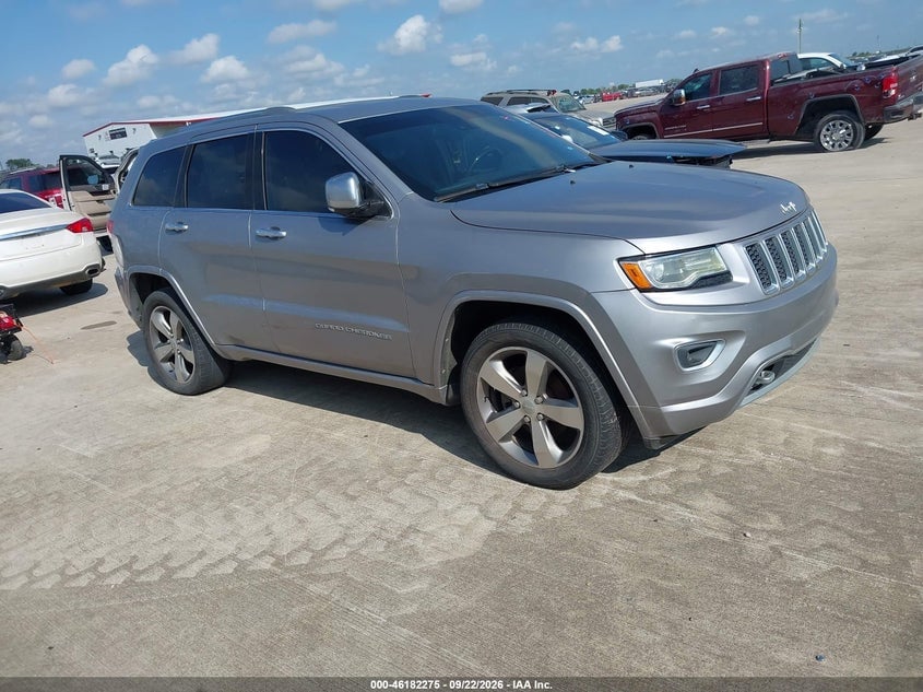 2014 JEEP GRAND CHEROKEE OVERLAND | 1C4RJECG9EC216722 | UPCARS