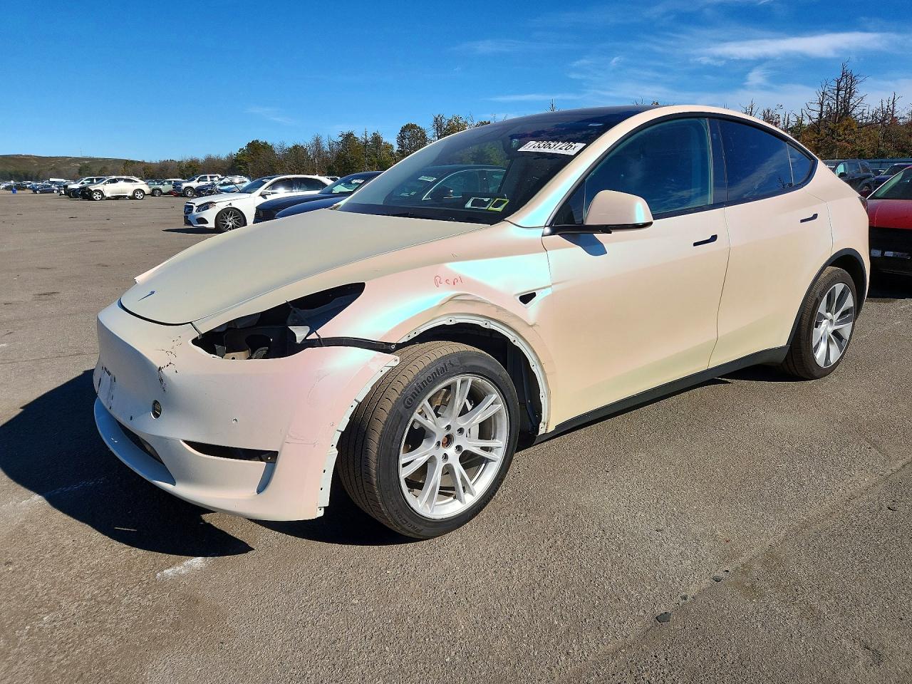 2021 TESLA MODEL Y | 5YJYGDEE6MF229459 | UPCARS