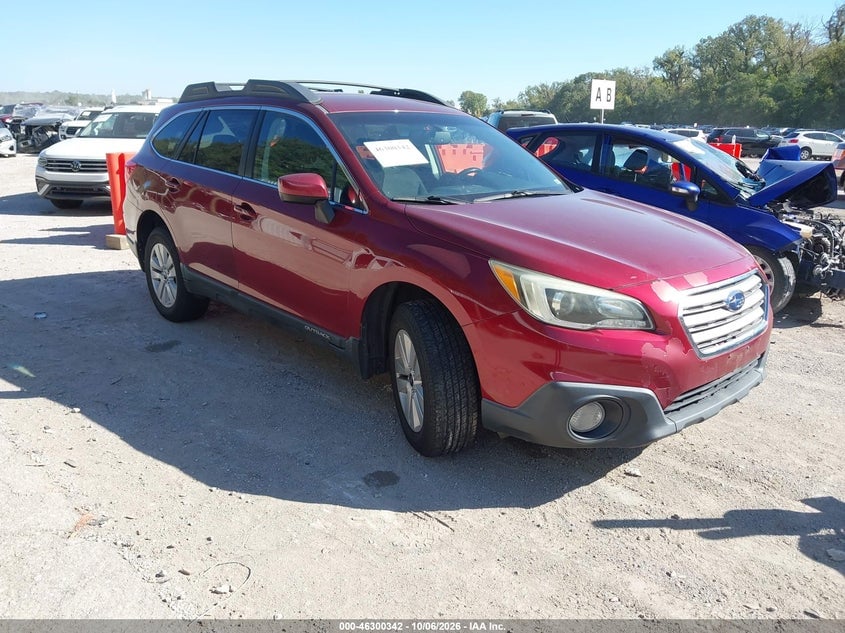 2015 SUBARU OUTBACK 2.5I PREMIUM | 4S4BSBCC2F3272976 | UPCARS