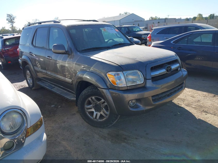 2006 TOYOTA SEQUOIA LIMITED V8 | 5TDBT48A76S262866 | UPCARS