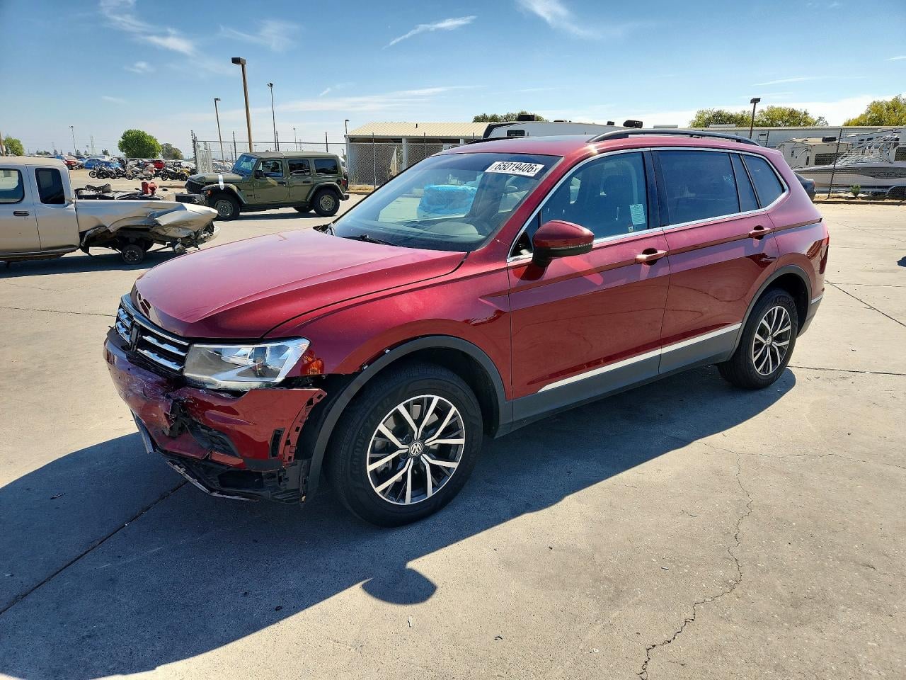 2020 VOLKSWAGEN TIGUAN SE | 3VV2B7AX7LM057810 | UPCARS