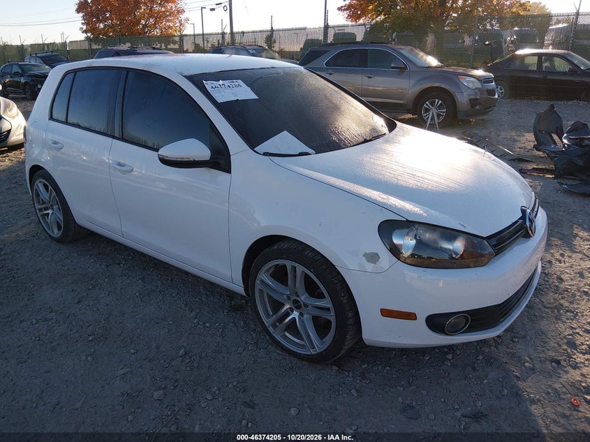 2012 VOLKSWAGEN GOLF TDI 4-DOOR | WVWNM7AJ6CW098933 | UPCARS