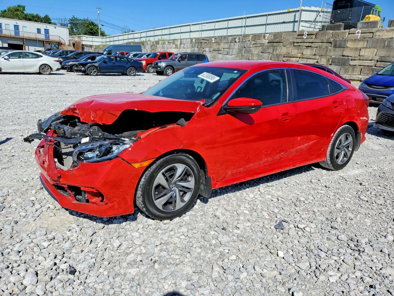 2019 HONDA CIVIC LX | 2HGFC2F69KH535563 | UPCARS