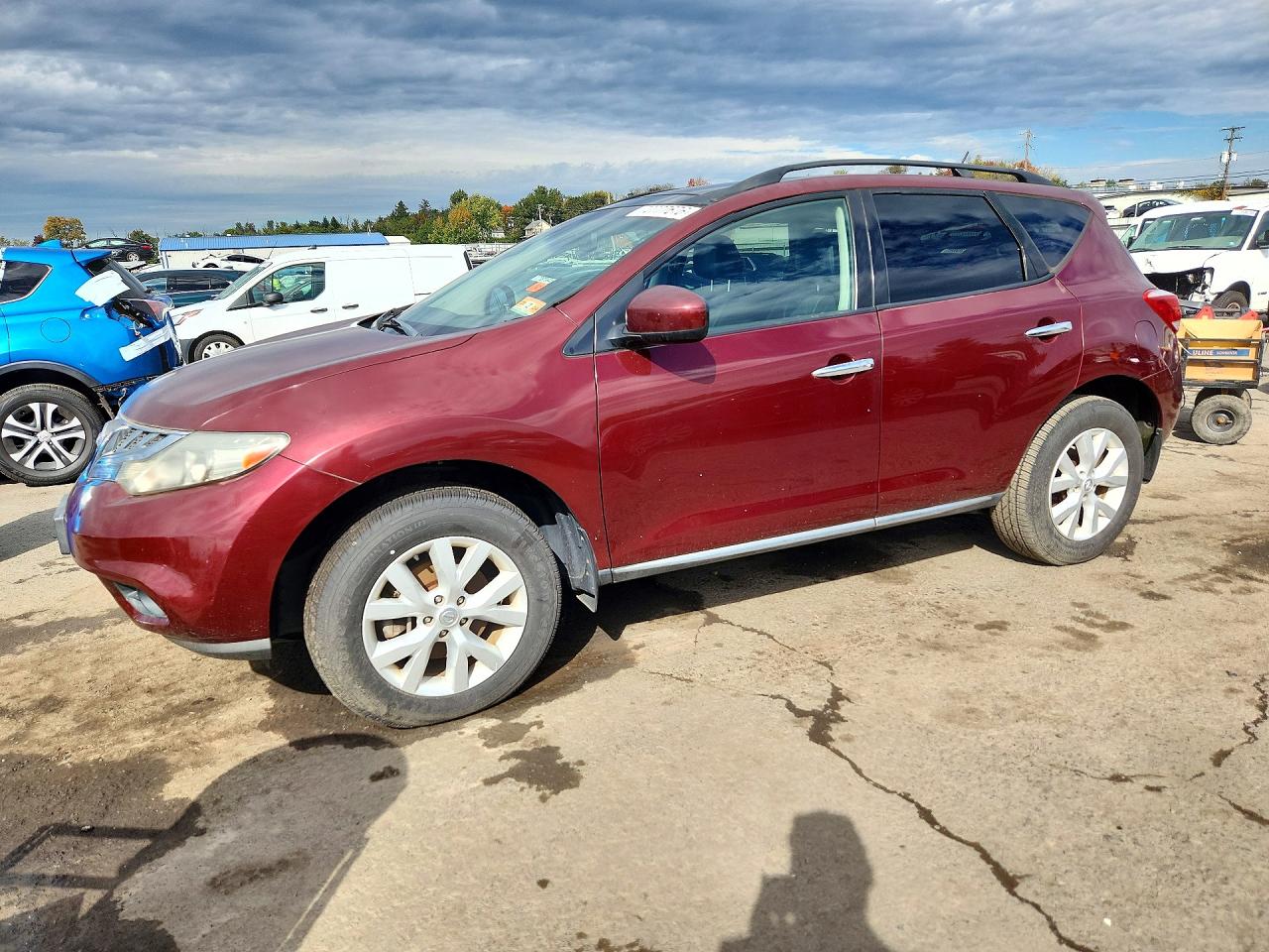 2011 NISSAN MURANO S | JN8AZ1MW3BW166760 | UPCARS