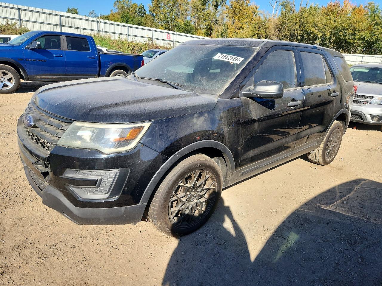 2016 FORD EXPLORER POLICE INTERCEPTOR | 1FM5K8AR6GGA28457 | UPCARS
