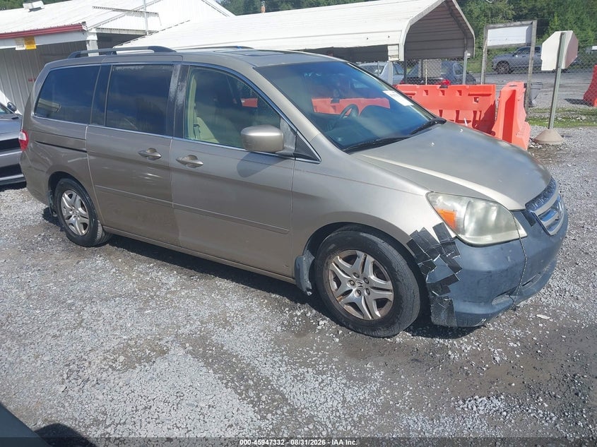2005 HONDA ODYSSEY EX-L | 5FNRL387X5B113335 | UPCARS
