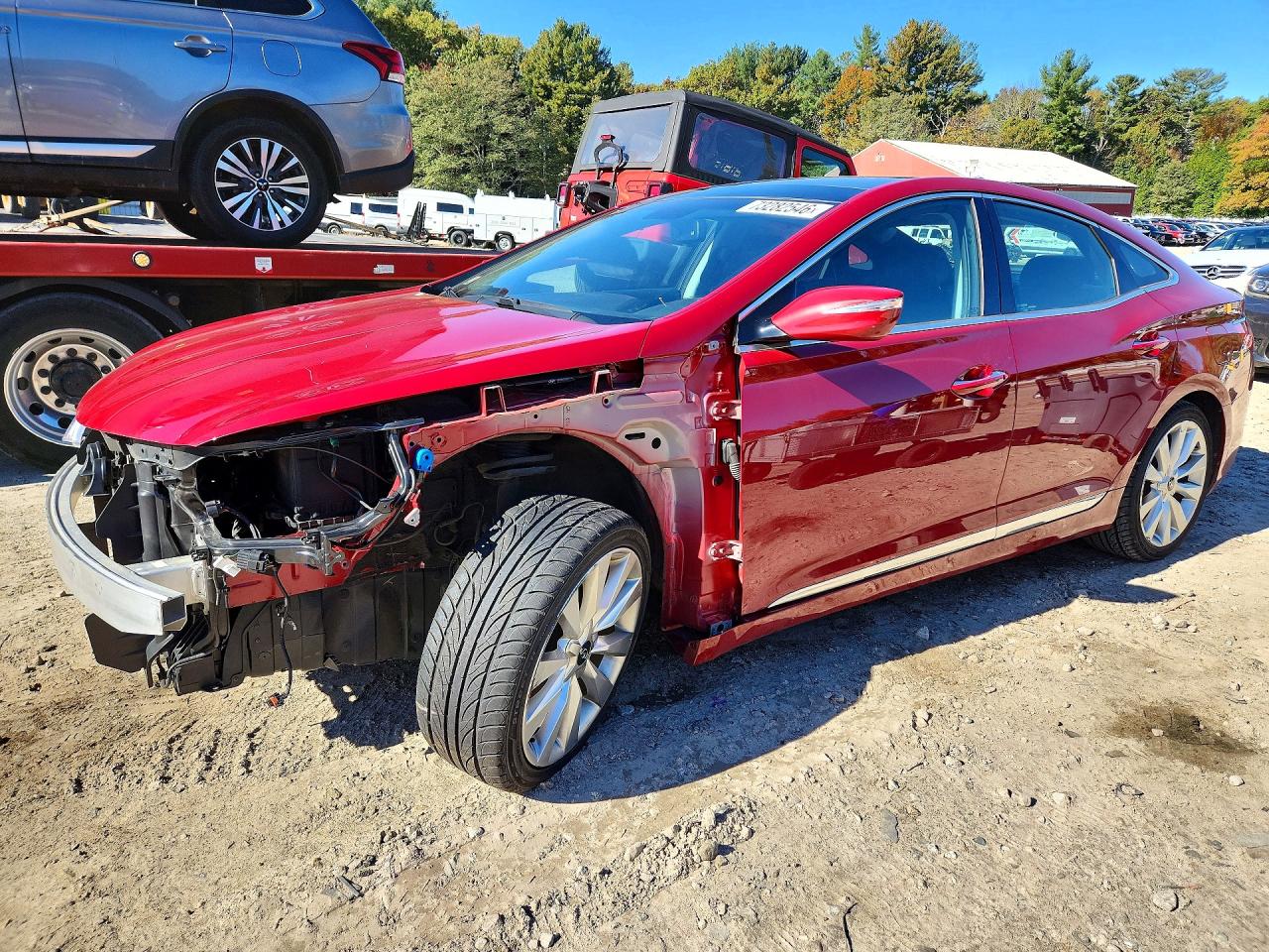 2014 HYUNDAI AZERA LIMITED | KMHFH4JG7EA361275 | UPCARS