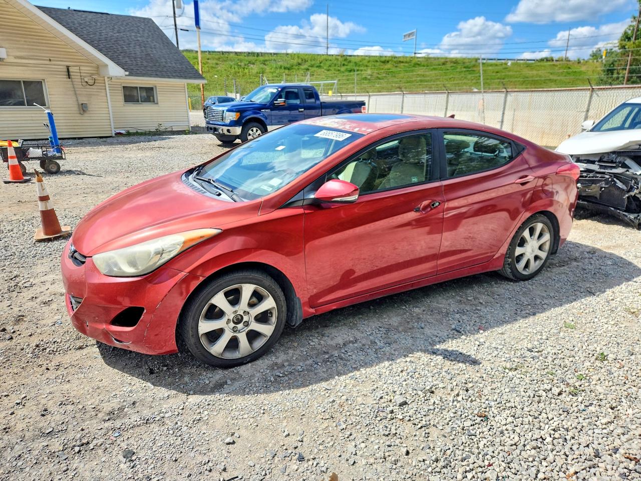 2012 HYUNDAI ELANTRA LIMITED | KMHDH4AE3CU498652 | UPCARS