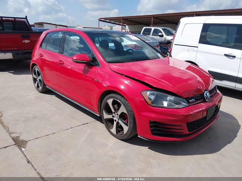 2015 VOLKSWAGEN GOLF GTI 2.0T SE 4-DOOR | 3VW4T7AU6FM012403 | UPCARS